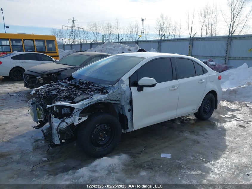 Vin: jtdbdmhe2p3004449, lot: 2605691, toyota corolla hybrid le 20232