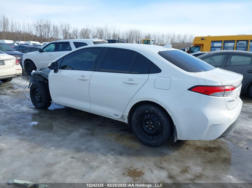 Vin: jtdbdmhe2p3004449, lot: 2605691, toyota corolla hybrid le 20233