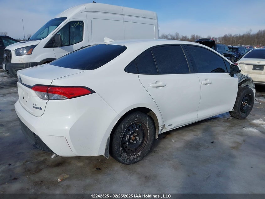Vin: jtdbdmhe2p3004449, lot: 2605691, toyota corolla hybrid le 20234