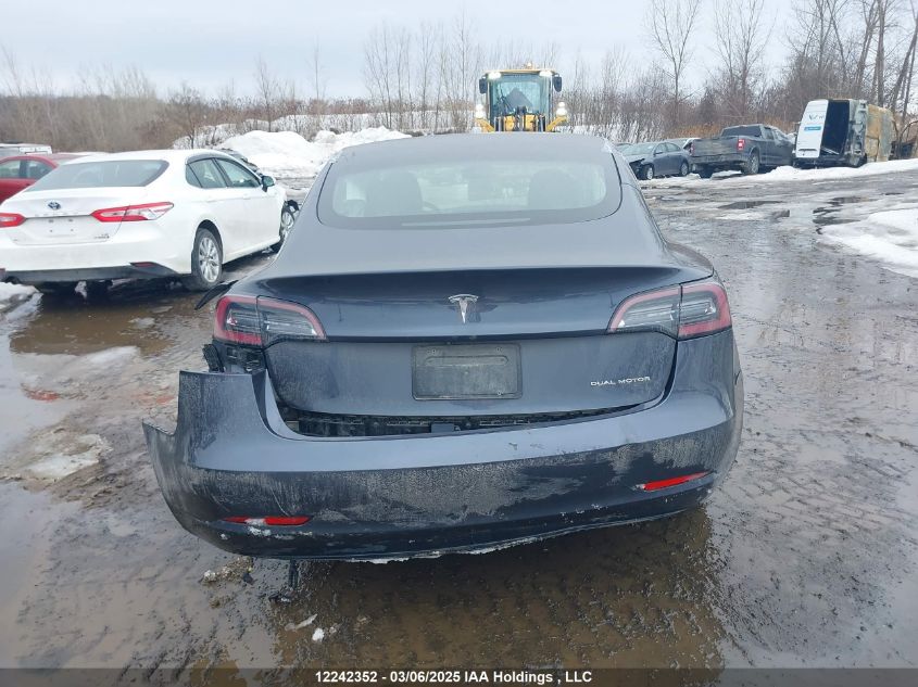 2019 Tesla Model 3 VIN: 5YJ3E1EB6KF414872 Lot: 12242352