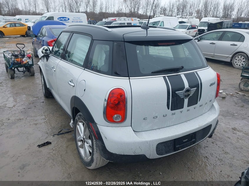 Vin: wmwzb3c5xewr38292, lot: 2605900, mini cooper countryman 20143