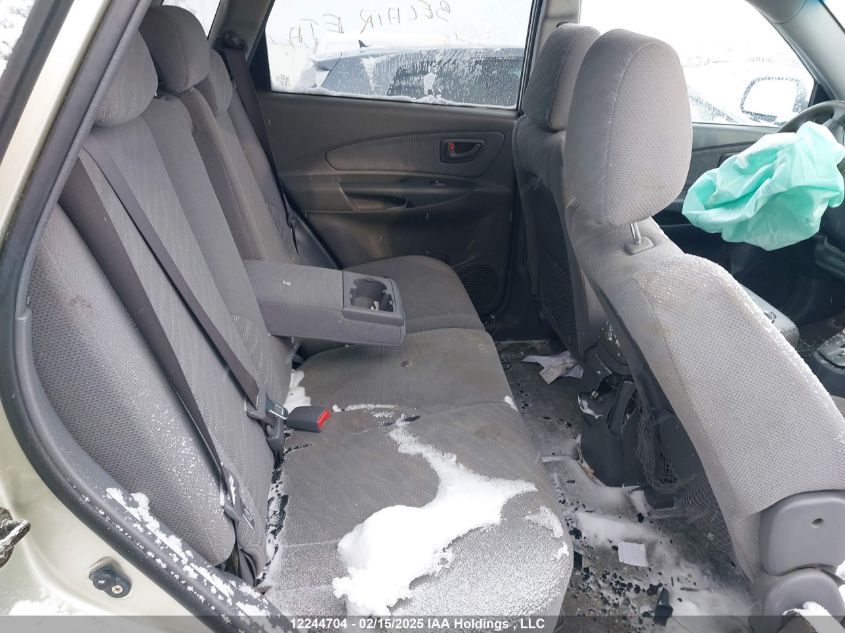 2005 Hyundai Tucson Gl VIN: KM8JM12D55U121049 Lot: 12244704