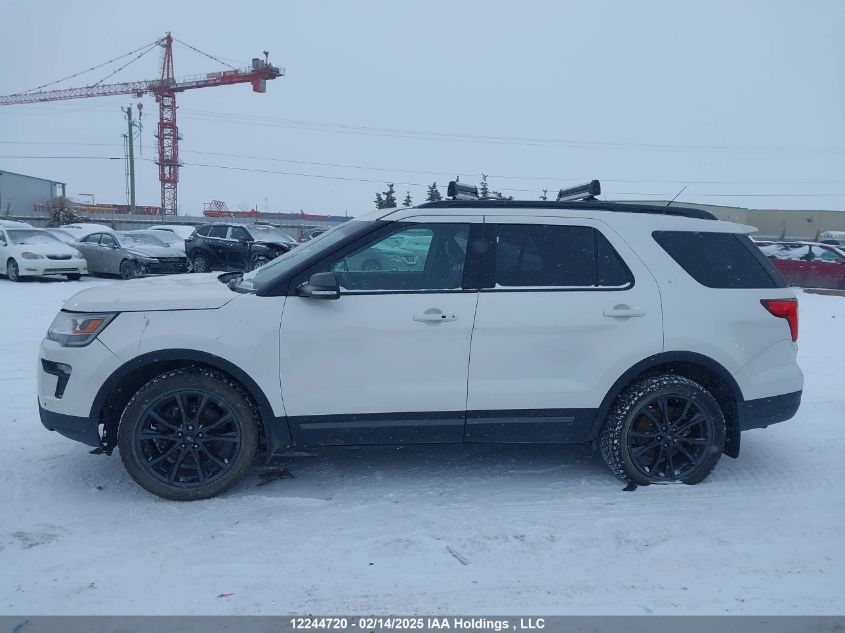 2019 Ford Explorer Xlt VIN: 1FM5K8DH0KGA17787 Lot: 12244720