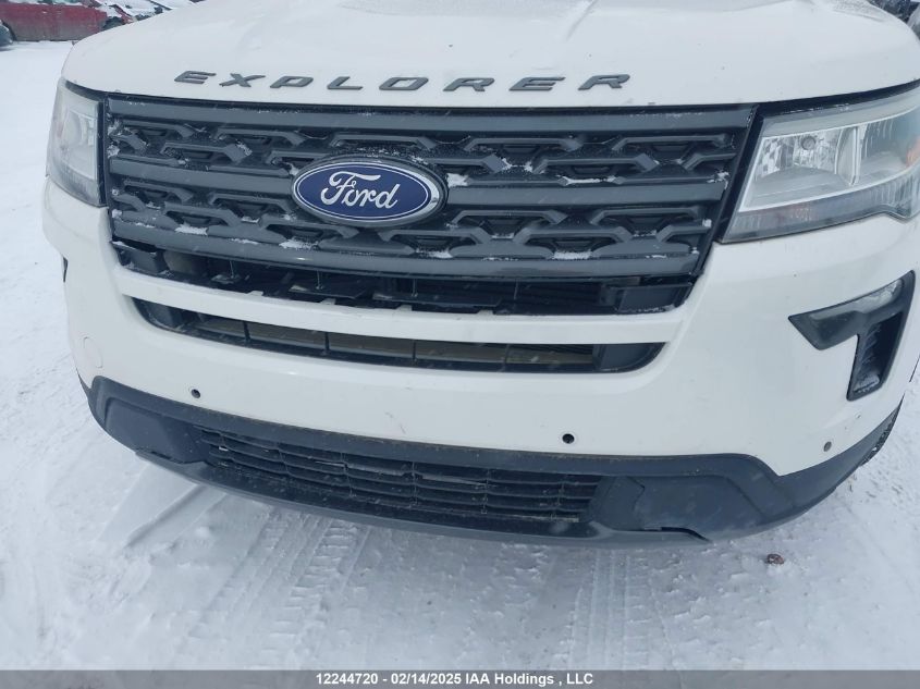2019 Ford Explorer Xlt VIN: 1FM5K8DH0KGA17787 Lot: 12244720