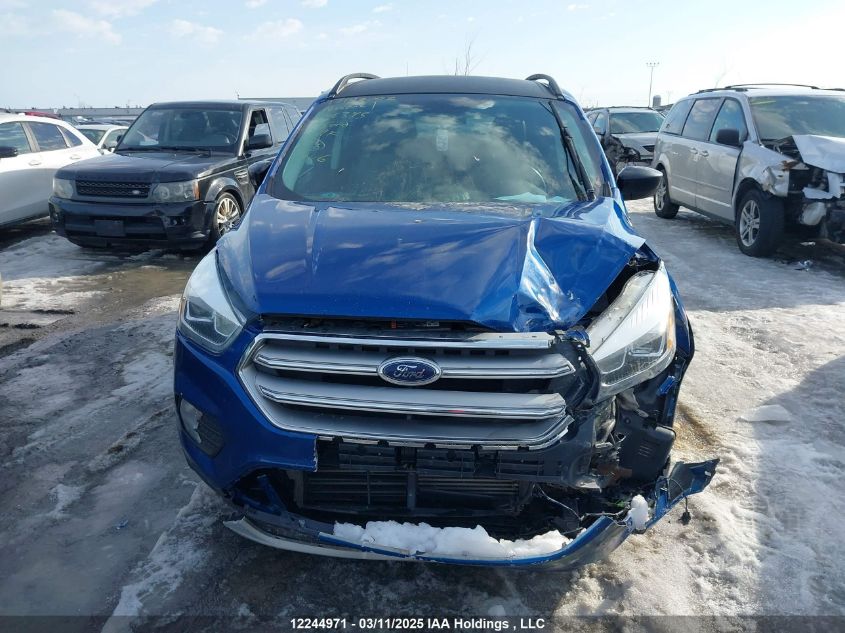 2017 Ford Escape Se VIN: 1FMCU9G95HUD46345 Lot: 12244971