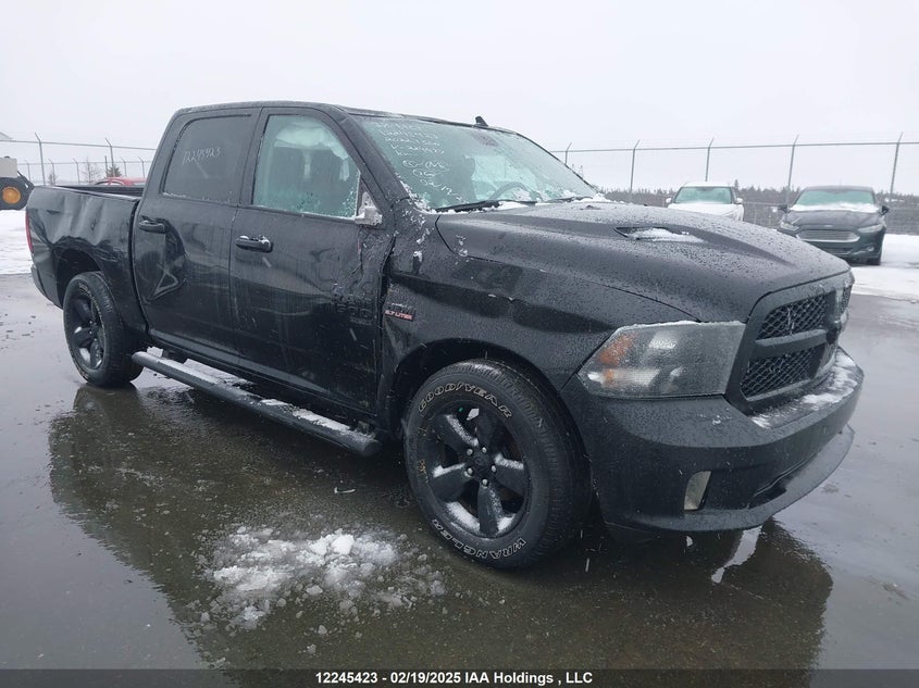 2022 Ram 1500 Classic Tradesman black pickup null 3C6RR7KT6NG224977 photo #1