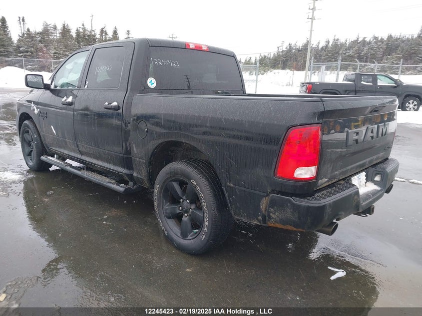 2022 Ram 1500 Classic Tradesman black pickup null 3C6RR7KT6NG224977 photo #4