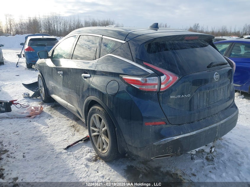 2018 Nissan Murano S/Sl/Sv/Platinum VIN: 5N1AZ2MH6JN102621 Lot: 12245621