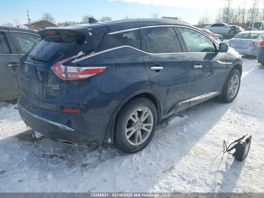 2018 Nissan Murano S/Sl/Sv/Platinum VIN: 5N1AZ2MH6JN102621 Lot: 12245621