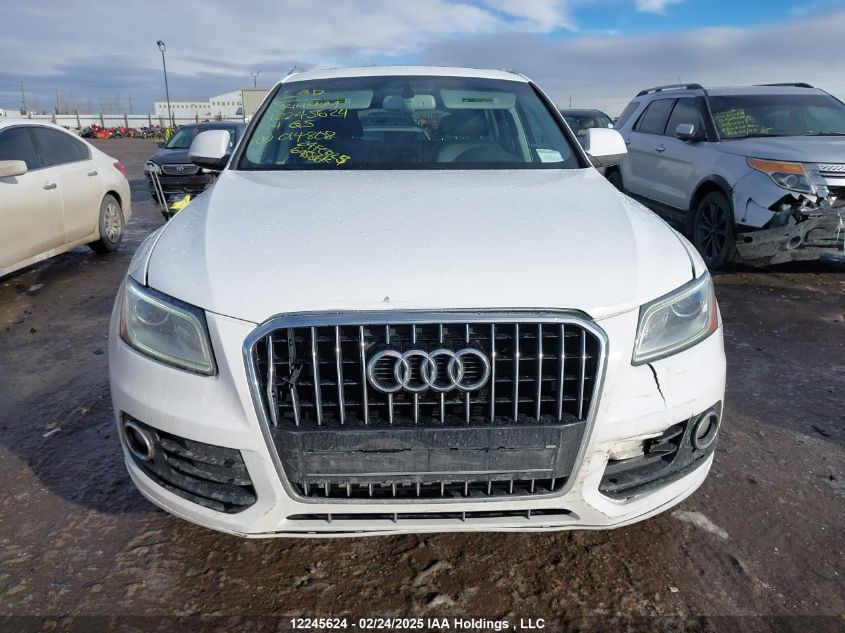 2014 Audi Q5 VIN: WA1LFCFPXEA014808 Lot: 12245624