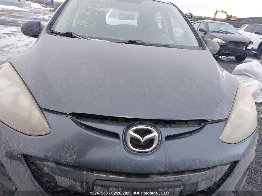 2011 Mazda Mazda2 VIN: JM1DE1HY7B0115801 Lot: 12247238