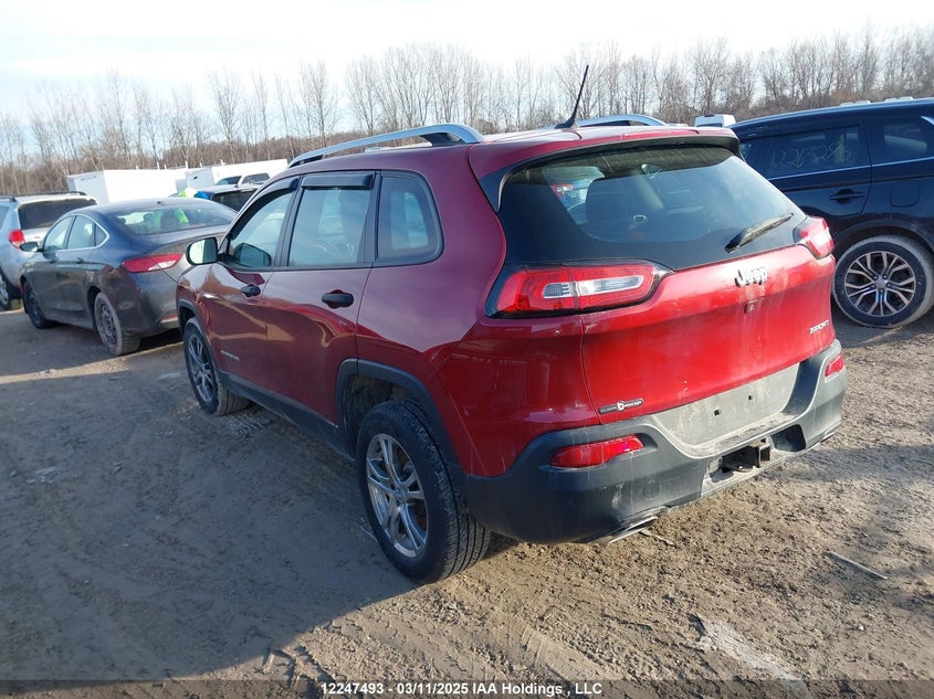1C4PJLAS1FW762479 2015 JEEP CHEROKEE photo no. 3