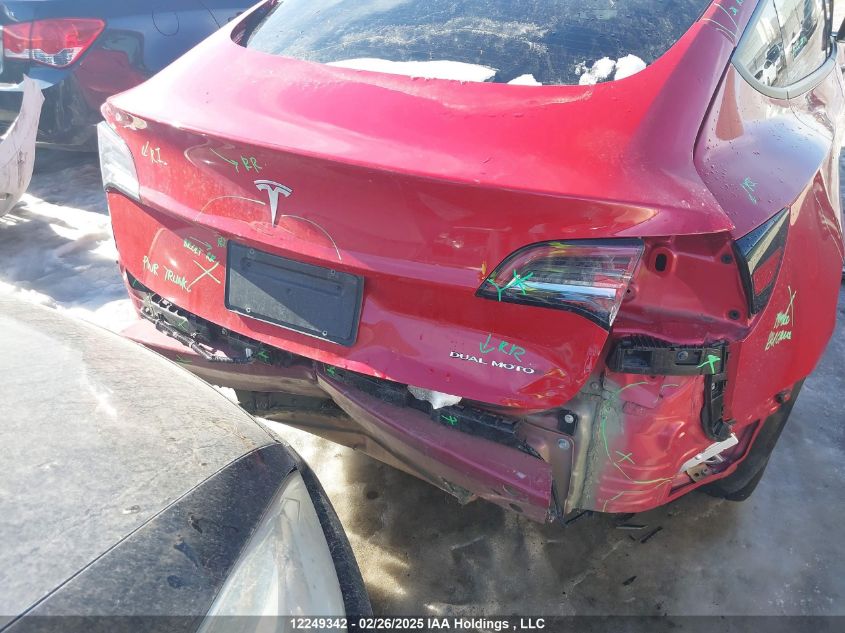 2021 Tesla Model 3 VIN: 5YJ3E1EB9MF987963 Lot: 12249342