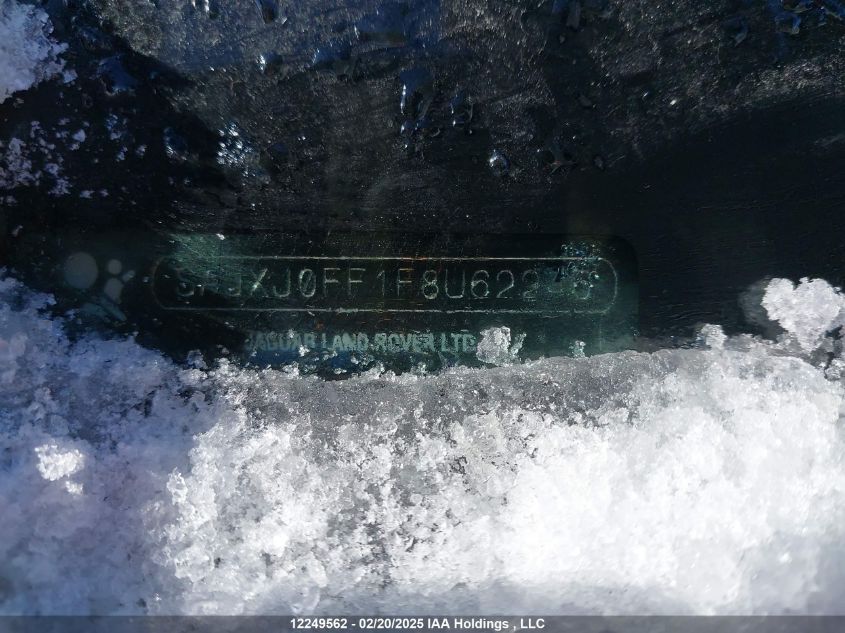 2015 Jaguar Xf VIN: SAJXJ0FF1F8U62246 Lot: 12249562