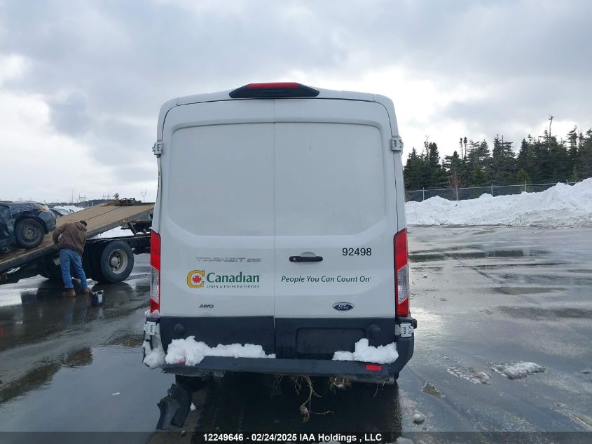 2024 Ford Transit T-250 VIN: 1FTBR2C81RKB15297 Lot: 12249646