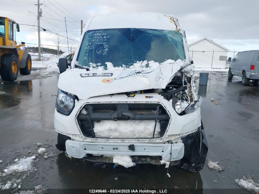 2024 Ford Transit T-250 VIN: 1FTBR2C81RKB15297 Lot: 12249646