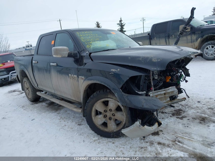 1C6RR7NT1JS206918 2018 Ram 1500 Laramie auction photo 1