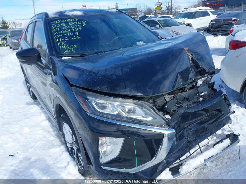 2020 Mitsubishi Eclipse Cross Le/Sp VIN: JA4AT4AA7LZ601989 Lot: 12250008