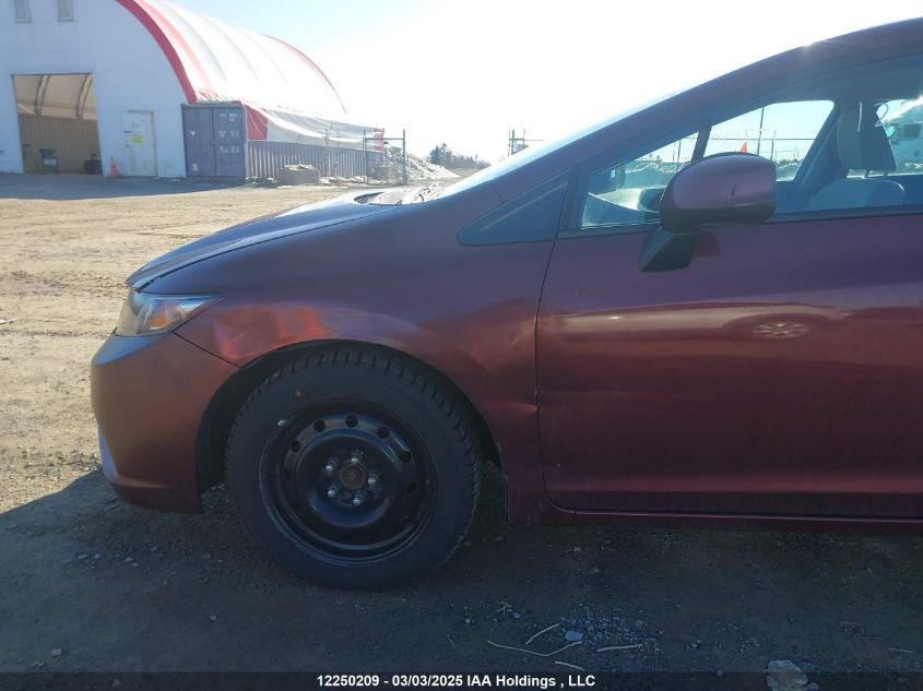 2013 Honda Civic Sdn VIN: 2HGFB2F49DH016095 Lot: 12250209