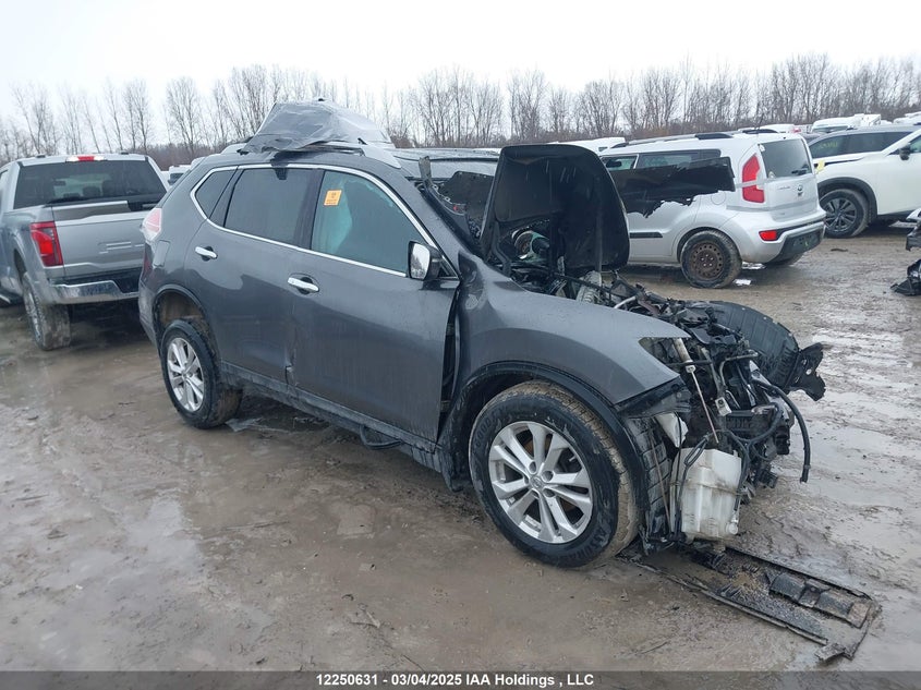 2014 Nissan Rogue S/Sl/Sv, Био/химия, IAAI, VIN 5N1AT2MV3EC837050