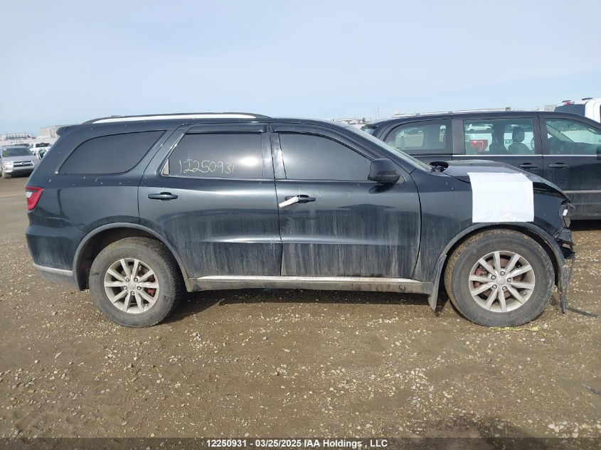 2014 Dodge Durango Sxt VIN: 1C4RDJAGXEC976905 Lot: 12250931