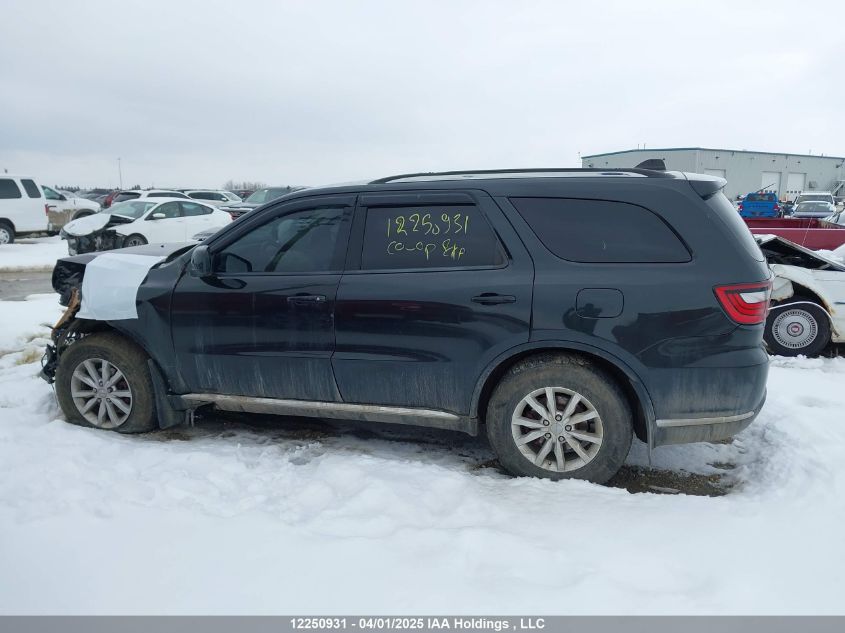 2014 Dodge Durango Sxt VIN: 1C4RDJAGXEC976905 Lot: 12250931