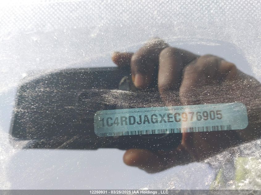 2014 Dodge Durango Sxt VIN: 1C4RDJAGXEC976905 Lot: 12250931