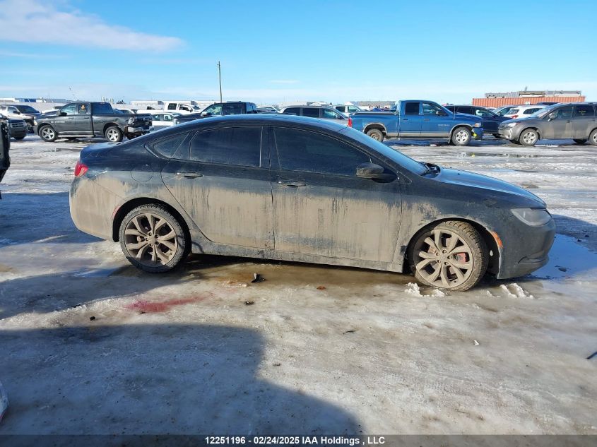 2015 Chrysler 200 S VIN: 1C3CCCDG5FN664582 Lot: 12251196