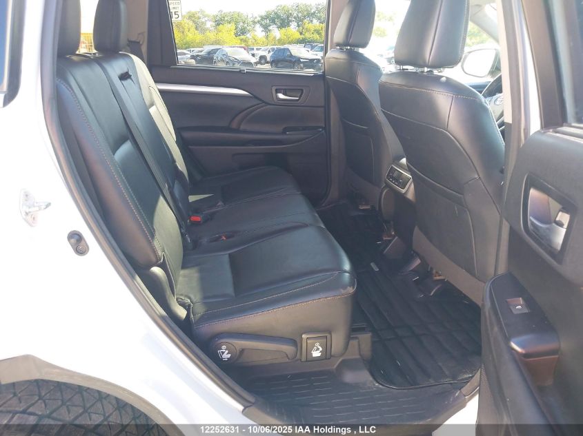 2018 Toyota Highlander Se/Xle VIN: 5TDJZRFH9JS539064 Lot: 12252631