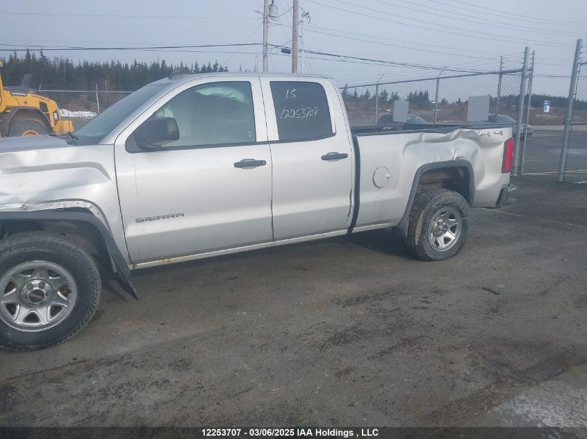 2015 GMC Sierra 1500 VIN: 1GTV2TEC7FZ363727 Lot: 12253707