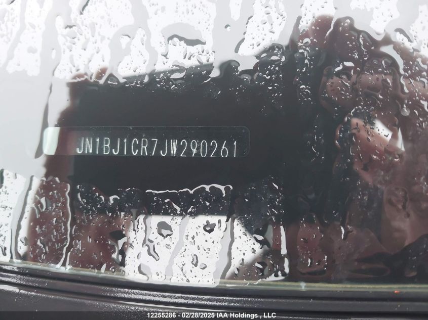 2018 Nissan Qashqai S/Sl/Sv VIN: JN1BJ1CR7JW290261 Lot: 12255286