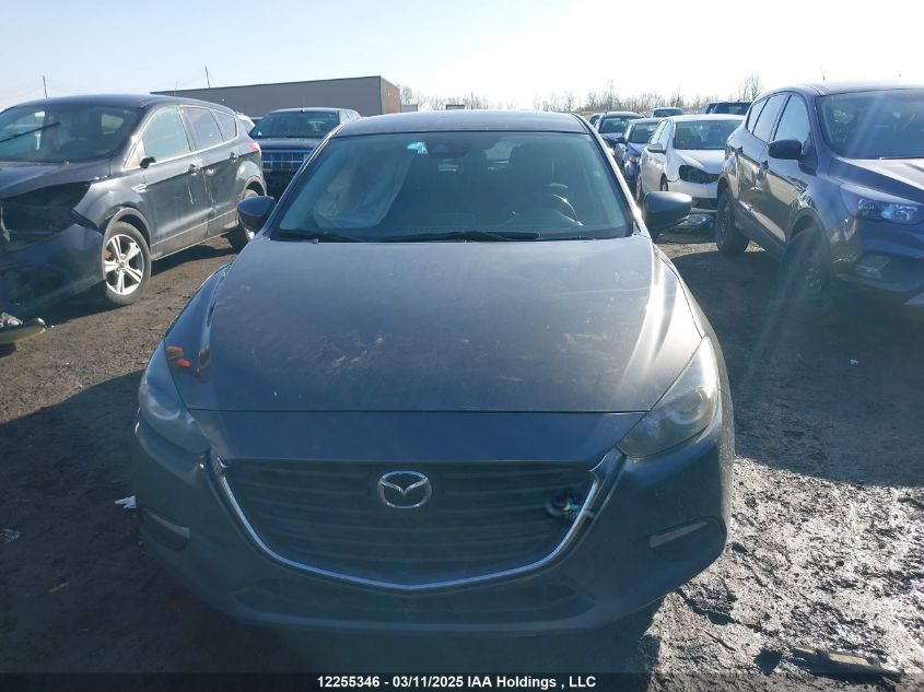 2017 Mazda Mazda3 Gs VIN: JM1BN1L76H1134011 Lot: 12255346