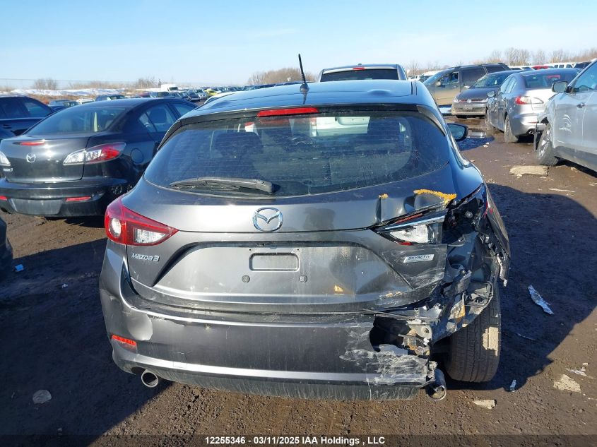 2017 Mazda Mazda3 Gs VIN: JM1BN1L76H1134011 Lot: 12255346