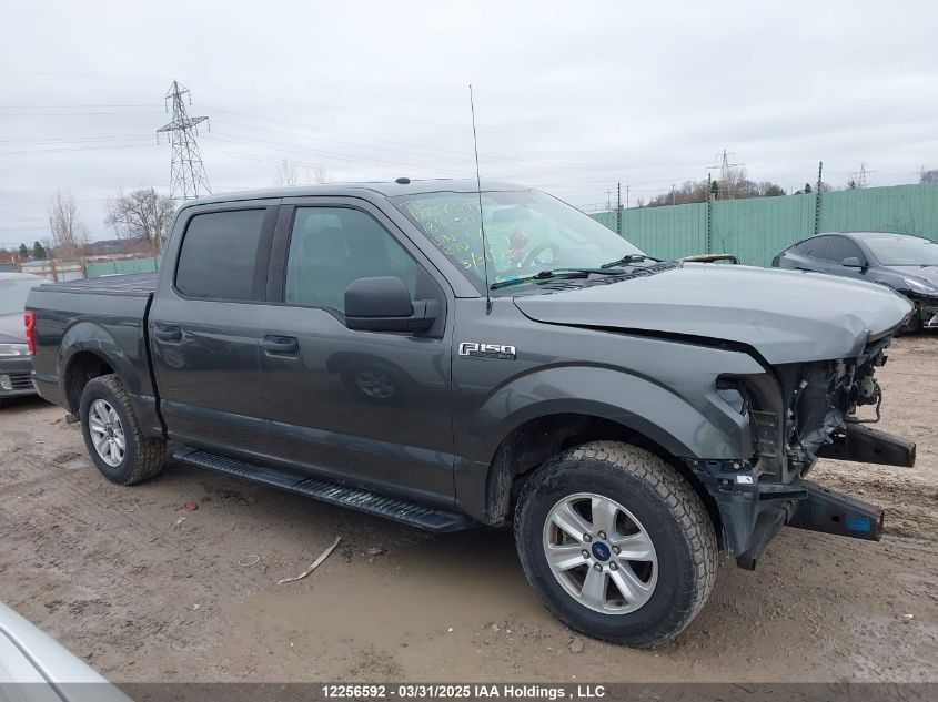 2018 Ford F150 Supercrew VIN: 1FTEW1CB3JFC73360 Lot: 12256592