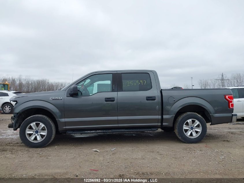 2018 Ford F150 Supercrew VIN: 1FTEW1CB3JFC73360 Lot: 12256592