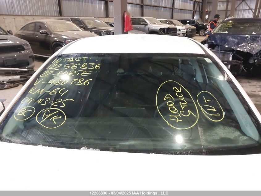 2022 Kia Forte VIN: 3KPF34AD5NE480786 Lot: 12256836