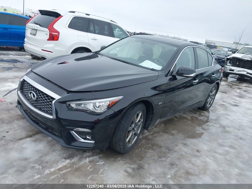 Vin: jn1ev7ar2km557505, lot: 2622125, infiniti q50 luxe/sport/signature edition 20192