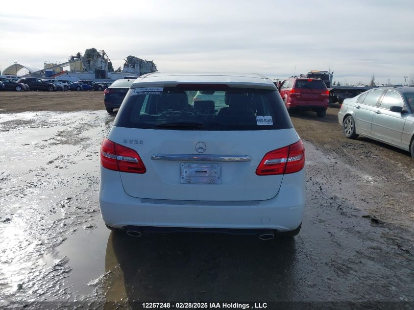 2013 Mercedes-Benz B250 VIN: WDDMH4EB0DJ130846 Lot: 12257248