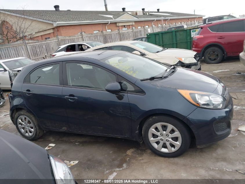 2014 Kia Rio Lx VIN: KNADM5A38E6906071 Lot: 12258347