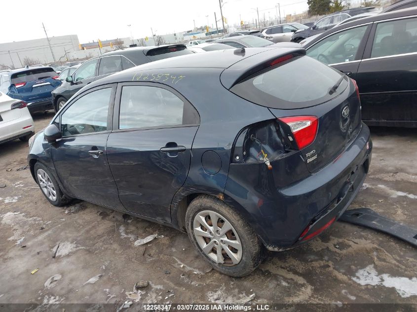 2014 Kia Rio Lx VIN: KNADM5A38E6906071 Lot: 12258347