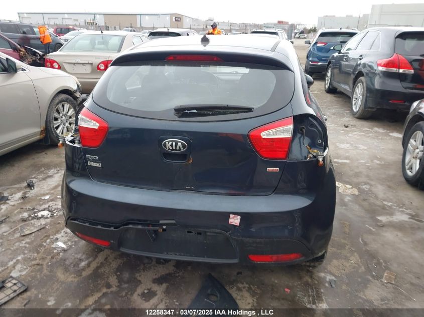 2014 Kia Rio Lx VIN: KNADM5A38E6906071 Lot: 12258347