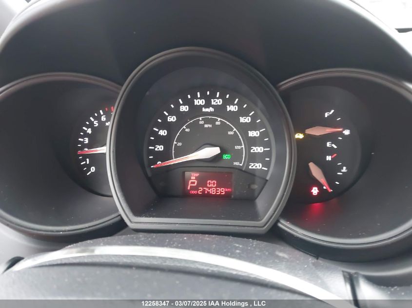 2014 Kia Rio Lx VIN: KNADM5A38E6906071 Lot: 12258347