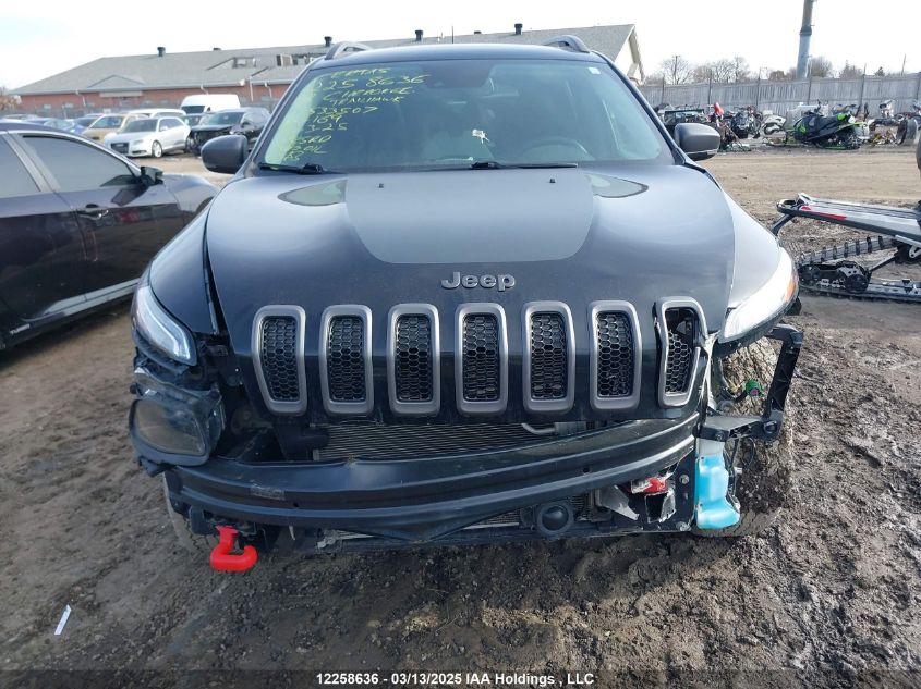 2018 Jeep Cherokee Trailhawk VIN: 1C4PJMBX2JD533507 Lot: 12258636