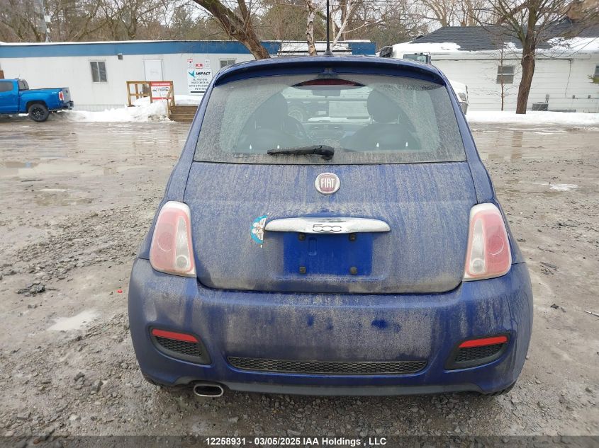2012 Fiat 500 Sport VIN: 3C3CFFBR6CT114350 Lot: 12258931