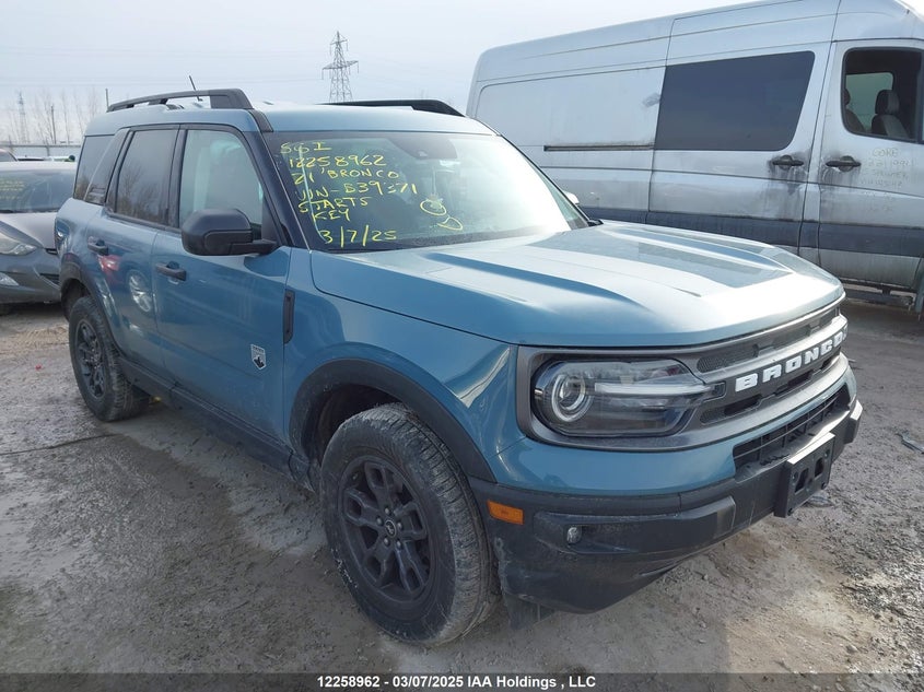 3FMCR9B61MRB39371 2021 Ford Bronco Sport Big Bend auction photo 1