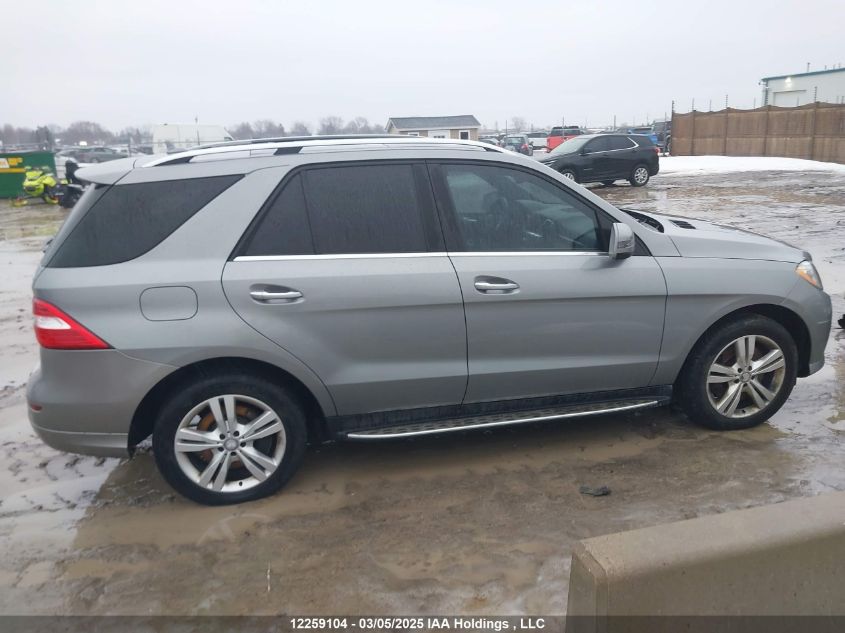 2014 Mercedes-Benz Ml 350 4Matic VIN: 4JGDA5HB1EA362224 Lot: 12259104