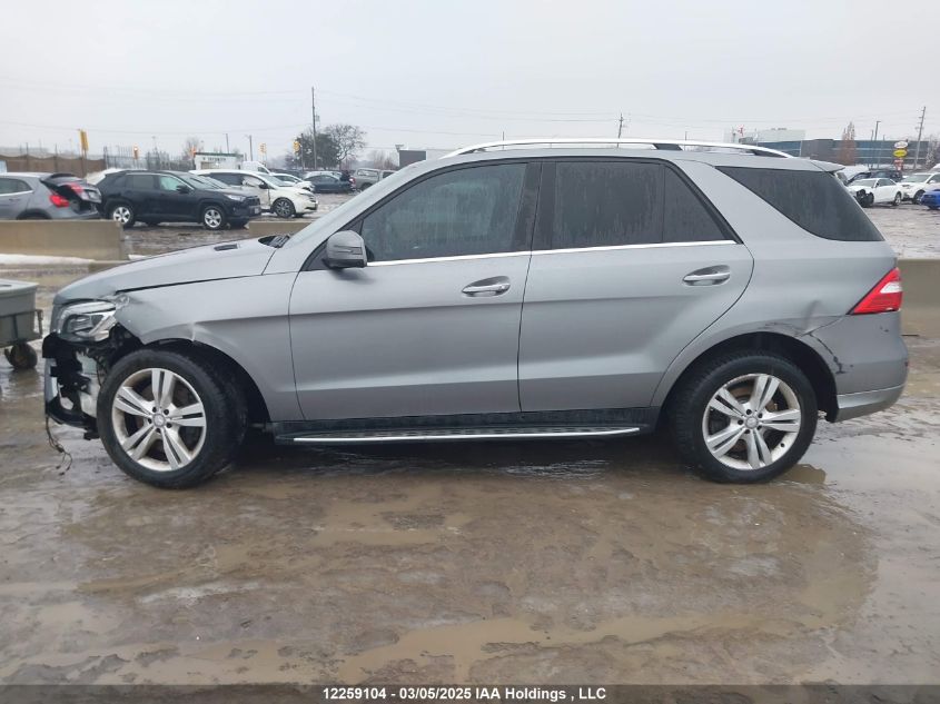 2014 Mercedes-Benz Ml 350 4Matic VIN: 4JGDA5HB1EA362224 Lot: 12259104