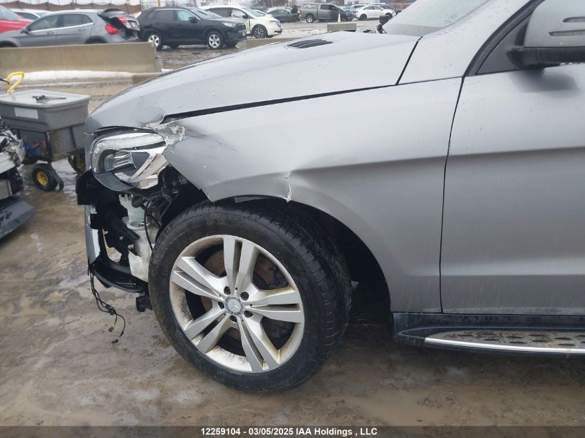 2014 Mercedes-Benz Ml 350 4Matic VIN: 4JGDA5HB1EA362224 Lot: 12259104