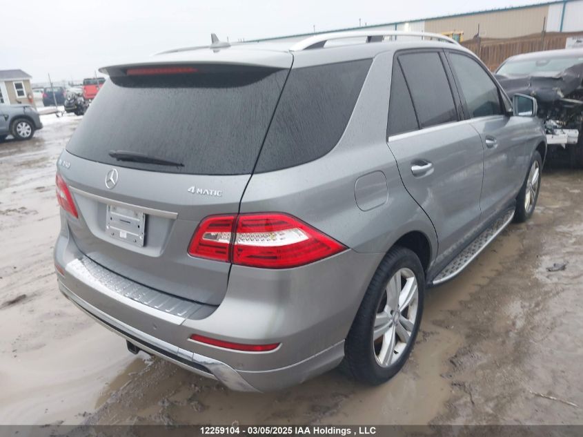 2014 Mercedes-Benz Ml 350 4Matic VIN: 4JGDA5HB1EA362224 Lot: 12259104