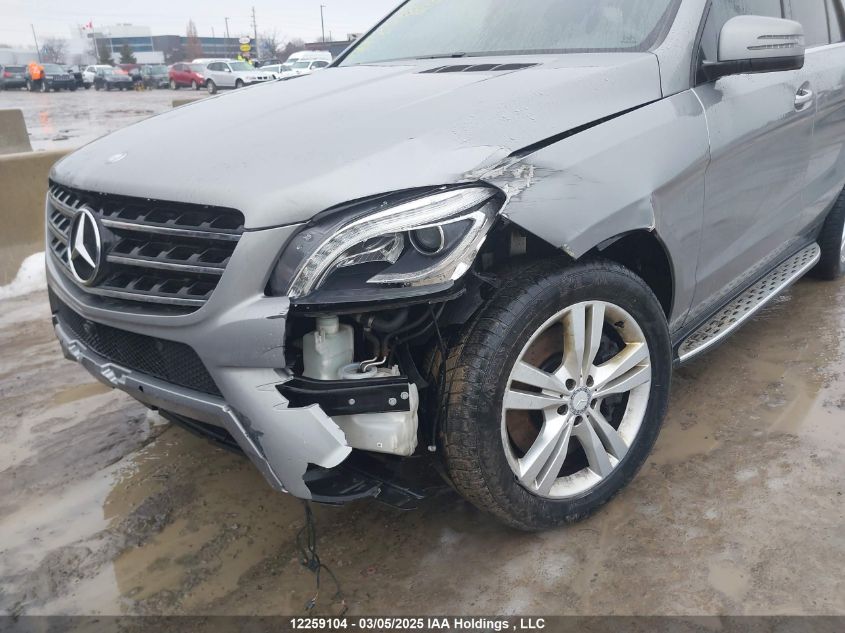 2014 Mercedes-Benz Ml 350 4Matic VIN: 4JGDA5HB1EA362224 Lot: 12259104